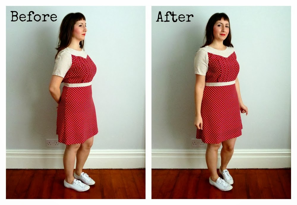 Using shapewear to create a vintage silhouette - A Stitching Odyssey