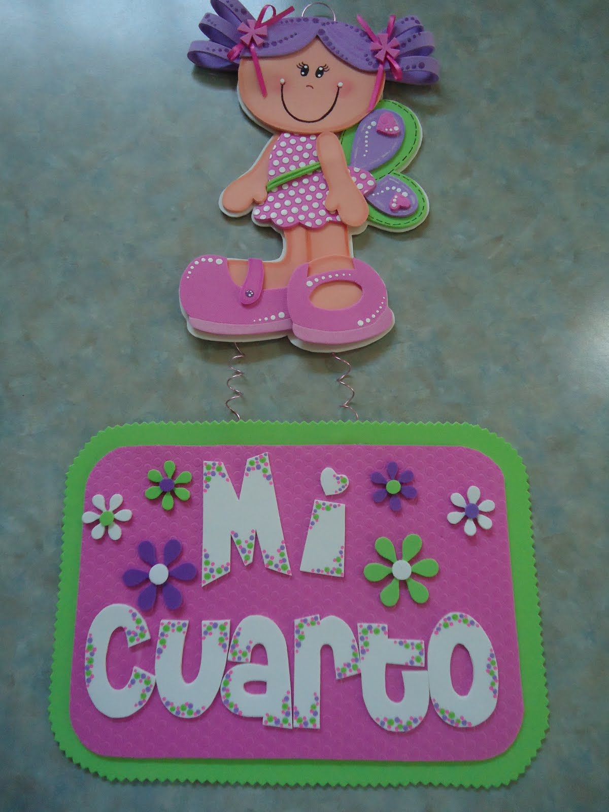 muñecas fofuchas en foami