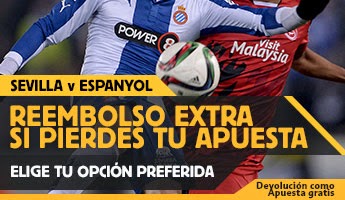 betfair reembolso 25 euros Sevilla vs Espanyol 29 enero betfair reembolso 25 euros Sevilla vs Espanyol 29 enero