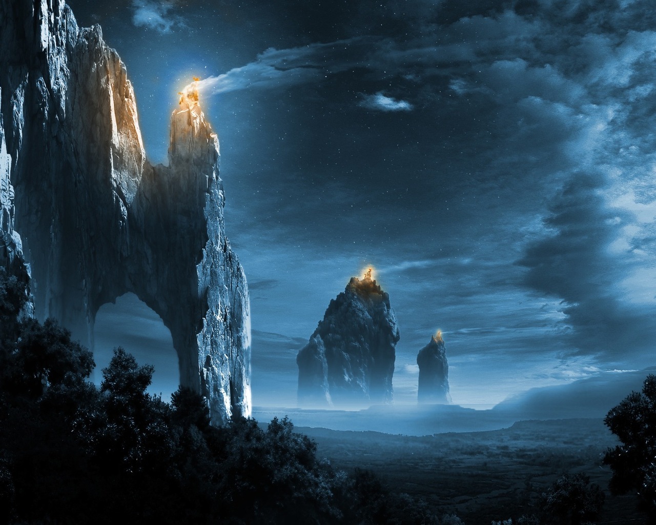 Burning Hills with Magic (1280x...