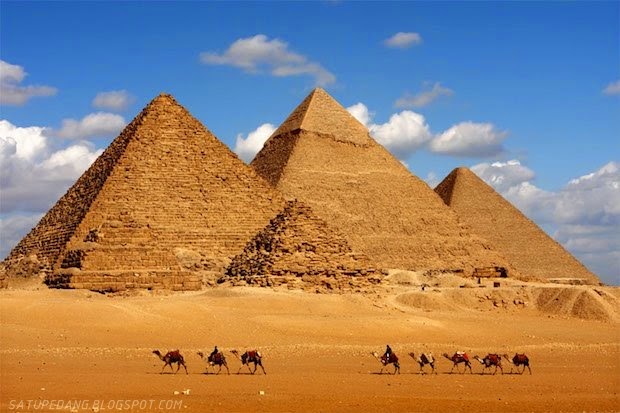 Piramida merupakan hasil karya yang diciptakan pada masa