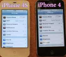 iPhone 4S vs. iPhone 4 test de velocidad video