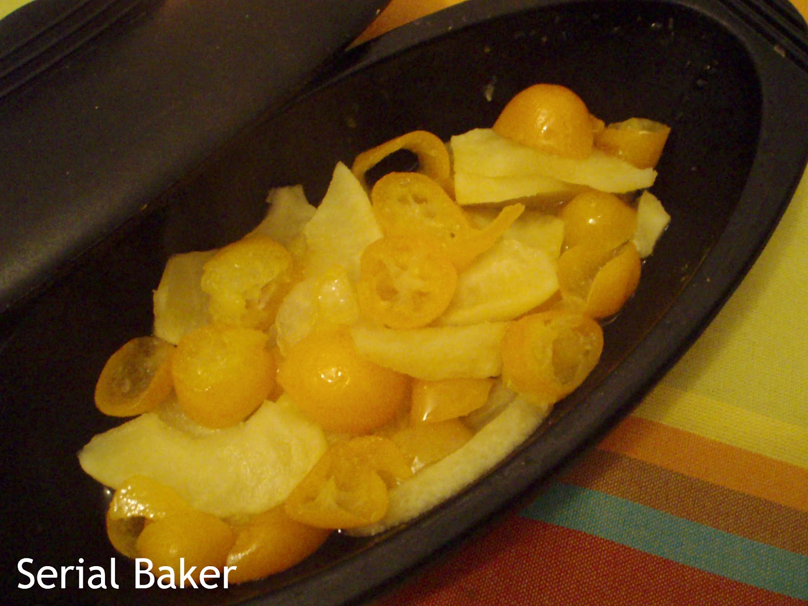 Papillote pommekumquat