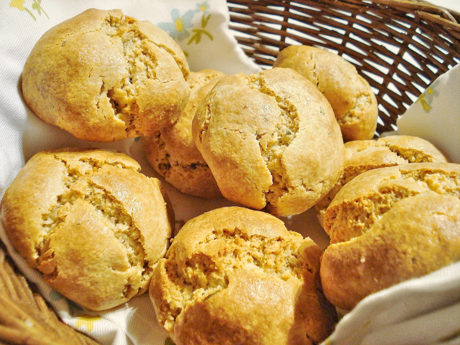 Gluten Free SCD and Veggie Rosemary Rosemary & Garlic Bread Rolls GF SCD