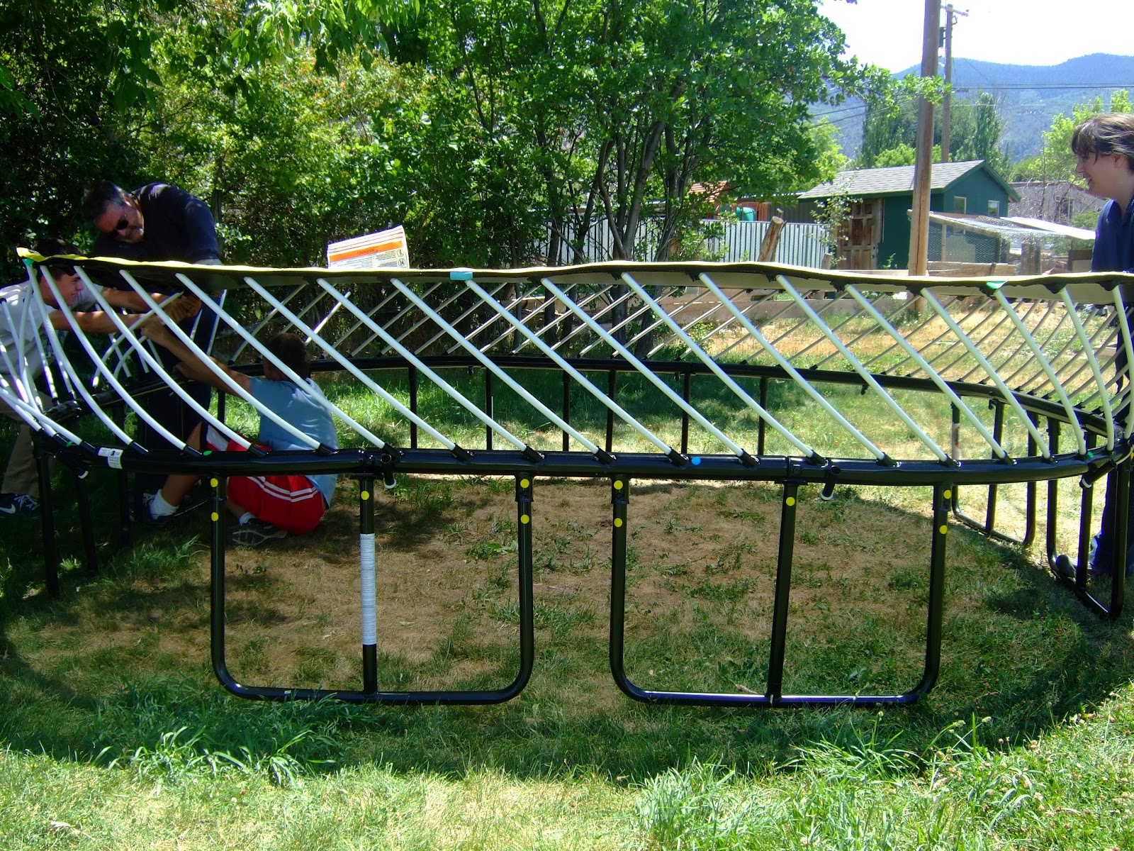 Spring Free Trampoline