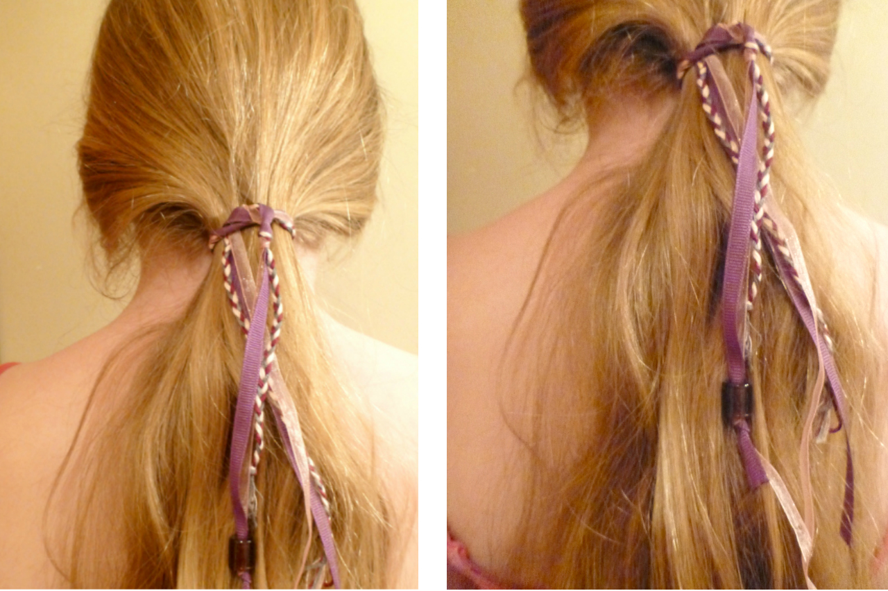 2 Floral Finches DIY Mixed Thread Hair Wraps