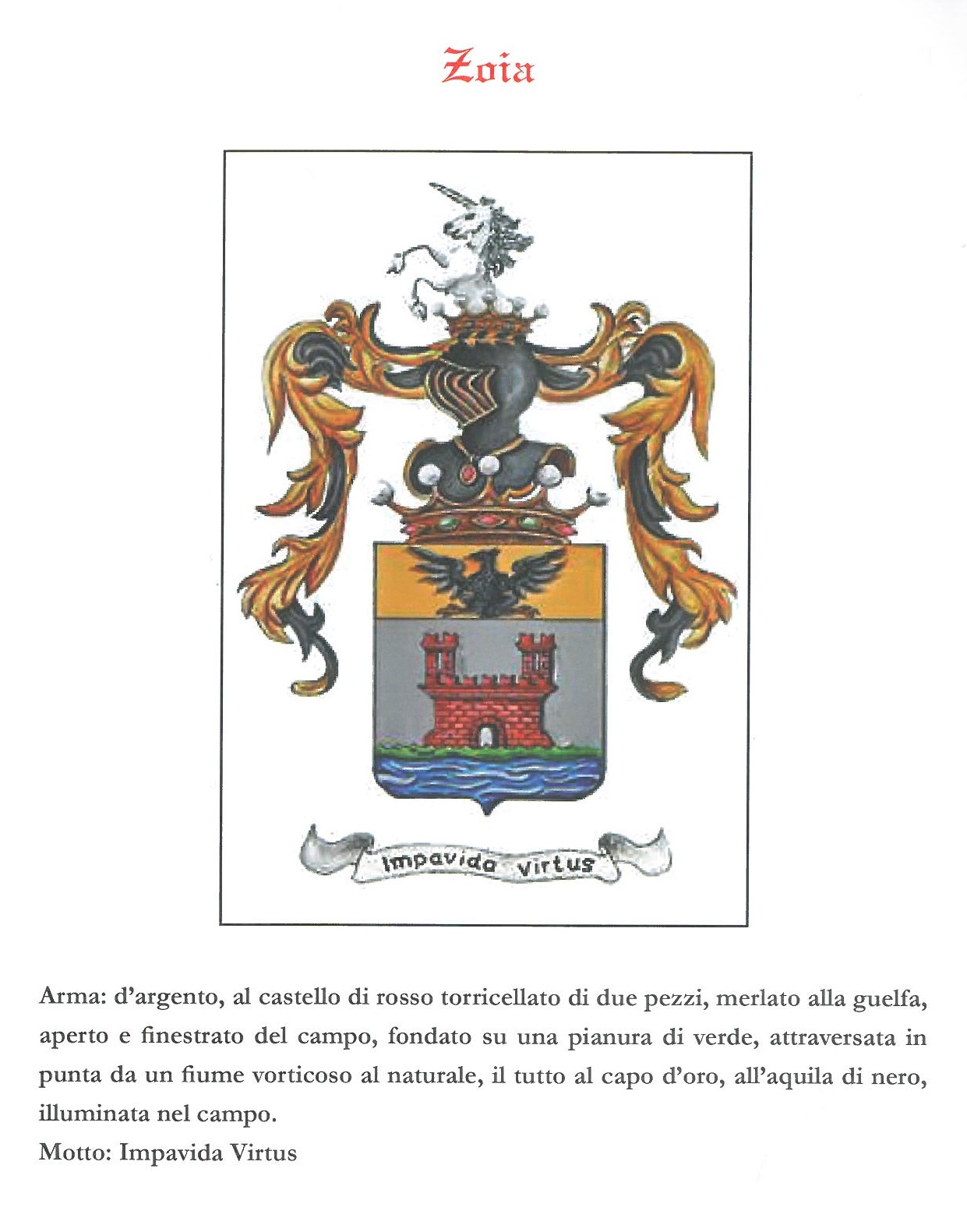 ARALDICA EUROPEA Nuova raccolta di araldica italiana