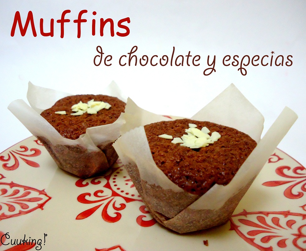 Muffins de chocolate y especias Cuuking! Recetas de cocina