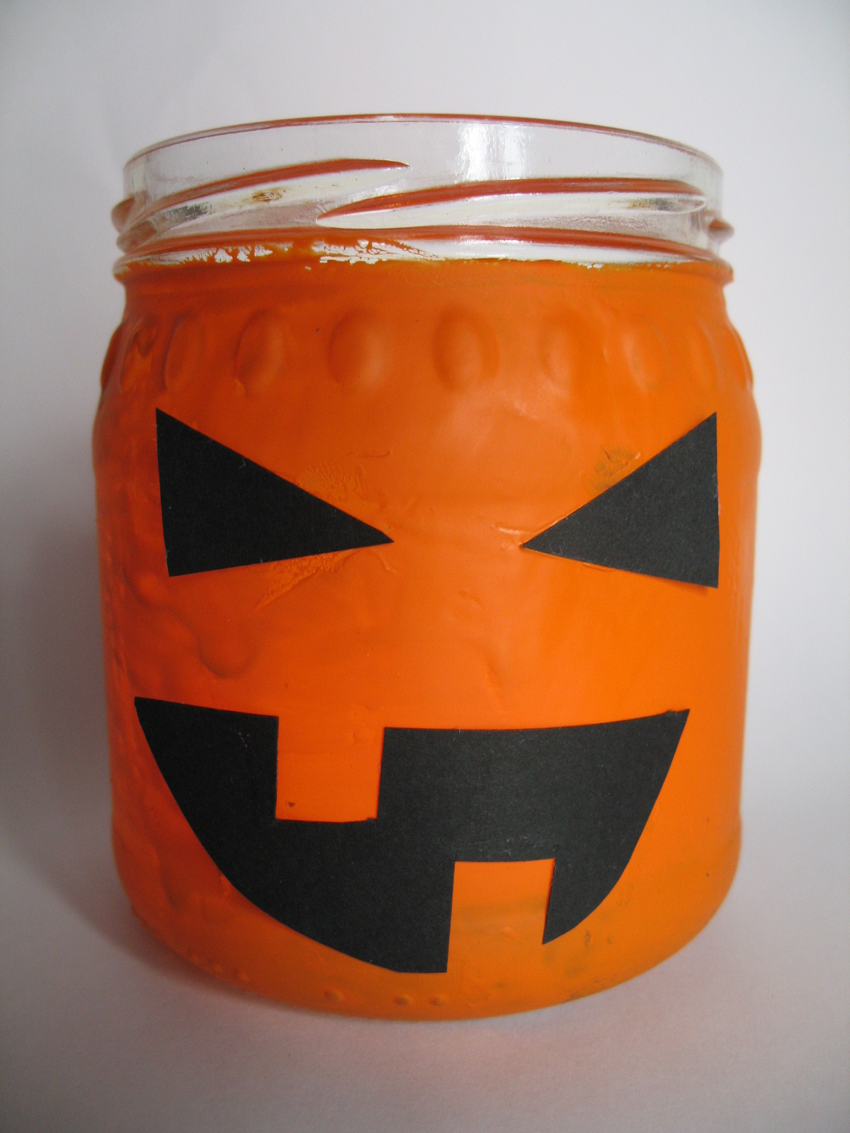 Craft with Jack Halloween Jam Jar Lantern