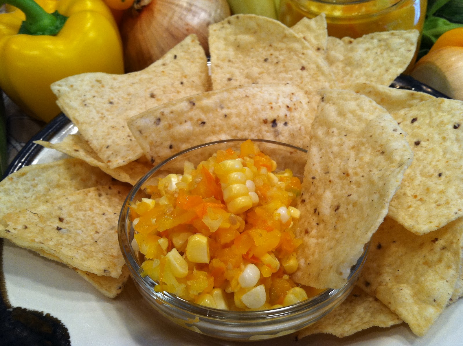 Cooking with Chez Cindy ChezCindy Yellow Tomato Corn Salsa