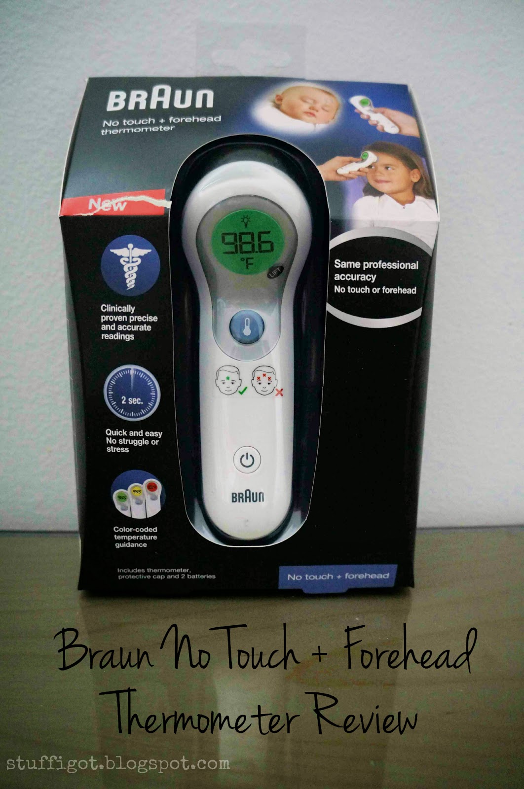 Crafty And Wanderfull Life Braun No Touch + Forehead Thermometer Review