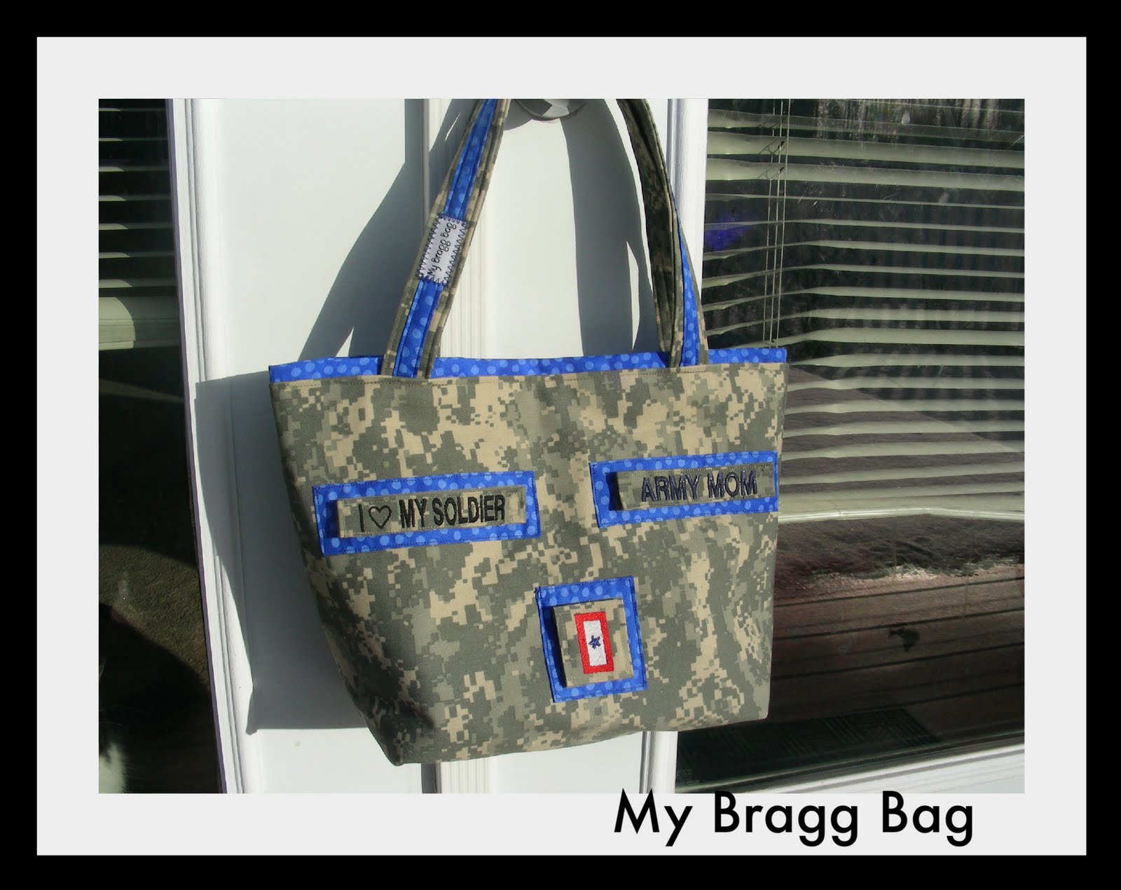 Jazzy Jemz Army ACU handmade military purse