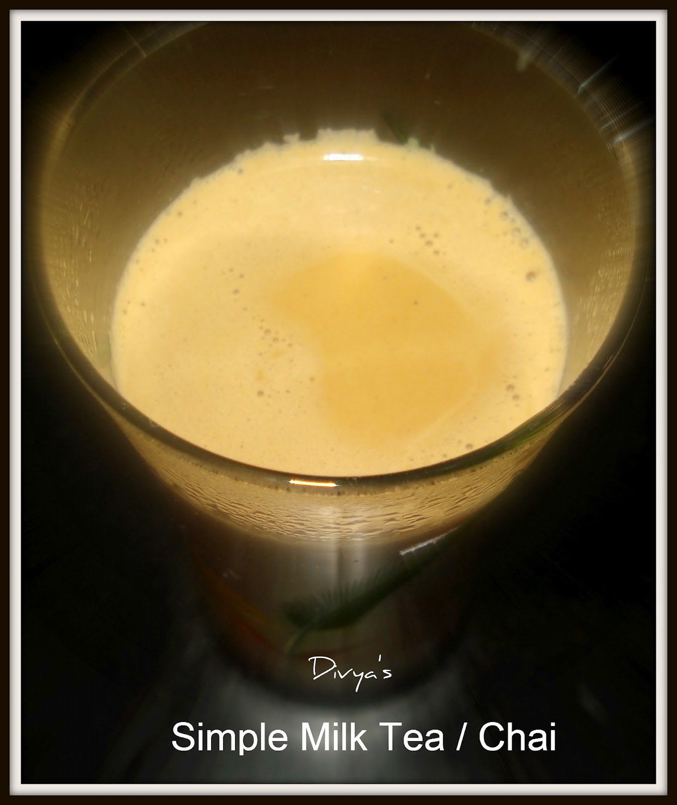 Simple Milk Tea / Chai You Too Can Cook