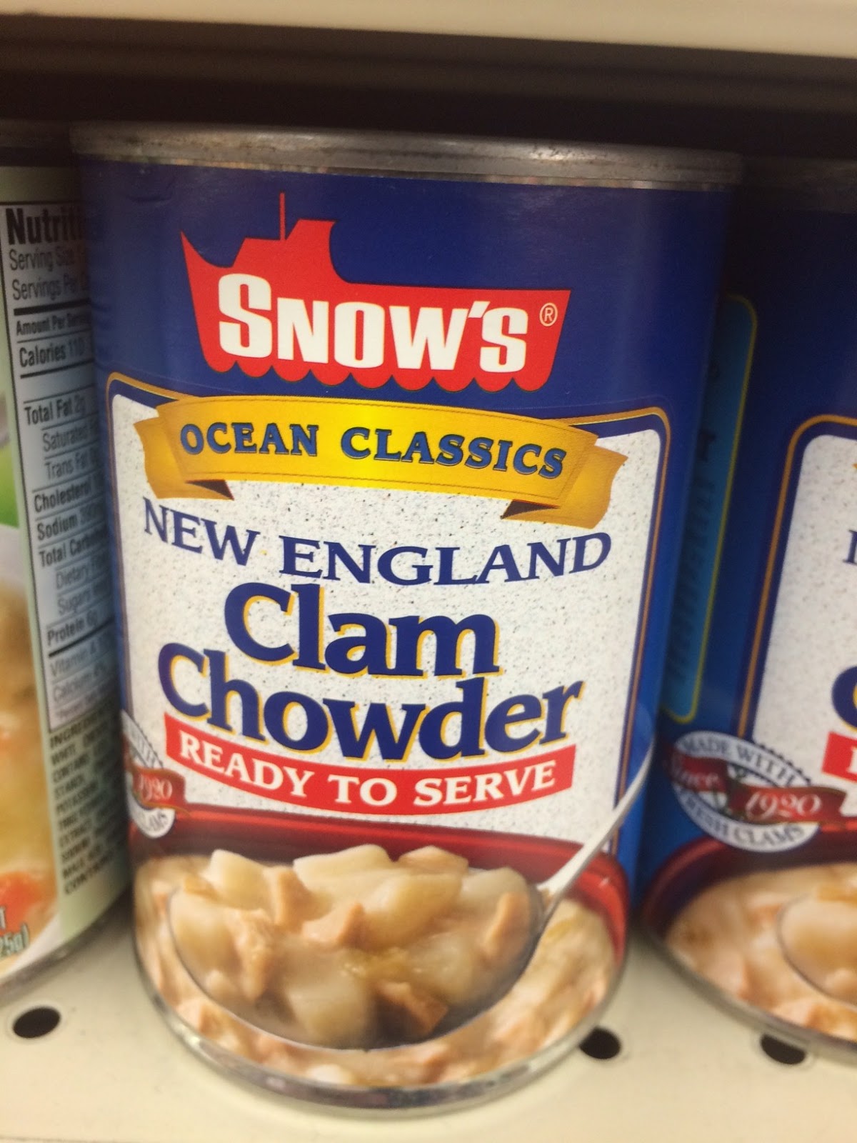 The Budget Reviews Snow's Ocean Classics Clam Chowder (Big Lots)
