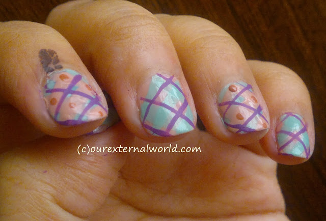 Winter Nail Art - Plaid Nail Art Tutorial Winter Nail Art - Plaid Nail Art Tutorial