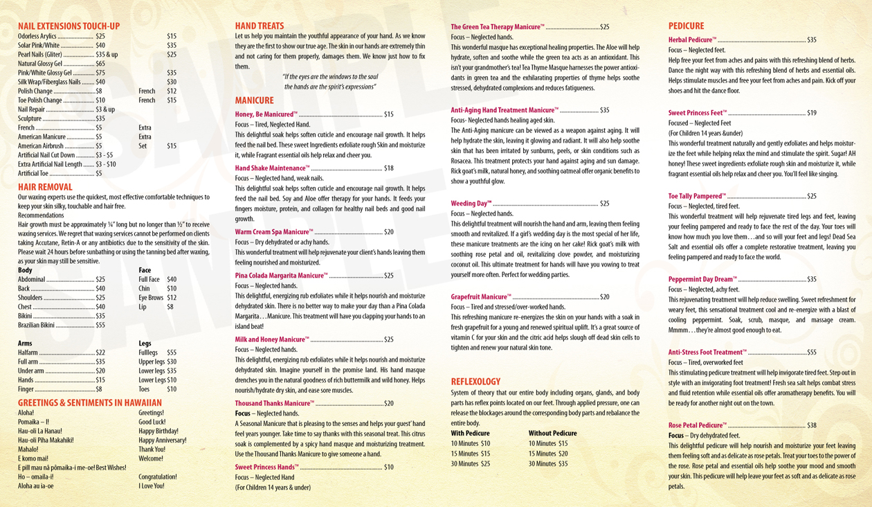 Hawaiian Nail Bar Prices Photos Cantik