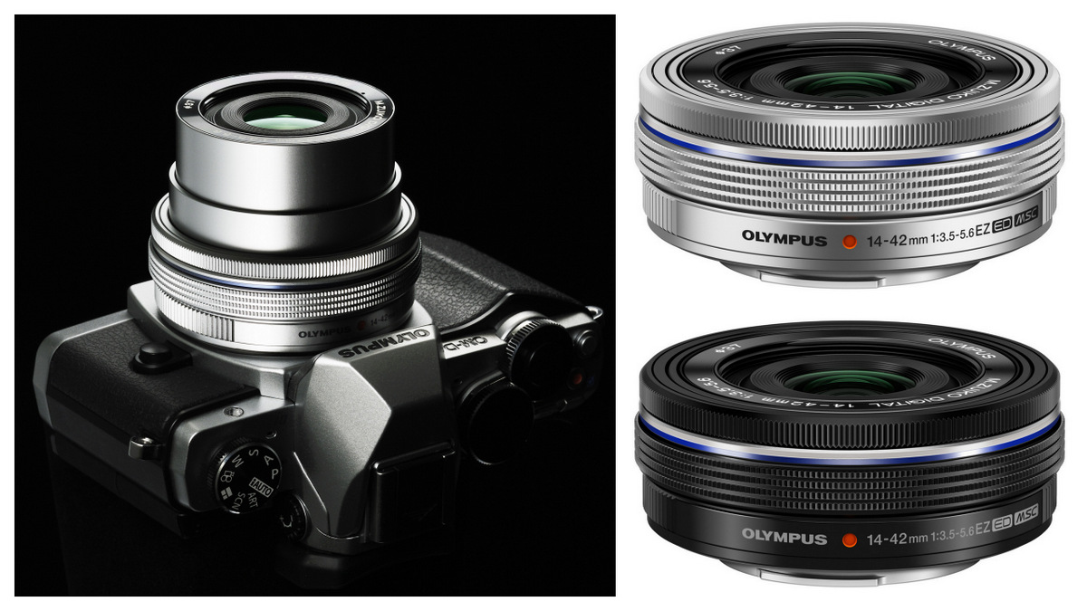 Olympus Product Announcements OMD EM10, 1442mm Pancake Zoom Lens, 25mm F1.8 Prime Lens and