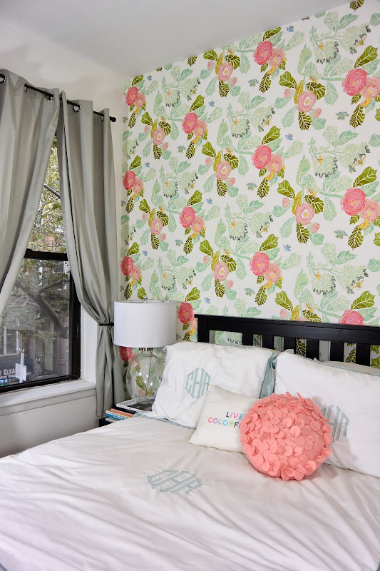 picked out my monogrammed bedding the summer before I moved to NYC title=