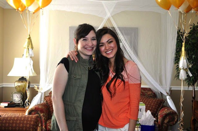 Glamping Themed Bridal Shower || via Golden Swank