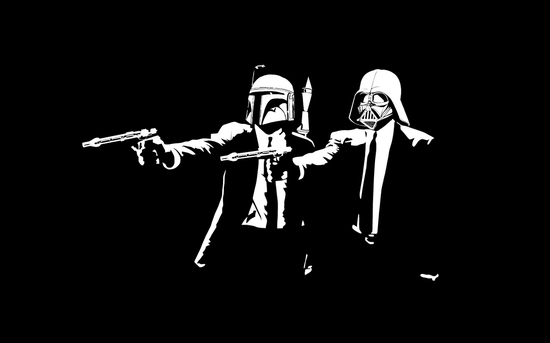 funny-pulp-fiction-parody-star-wars-wall