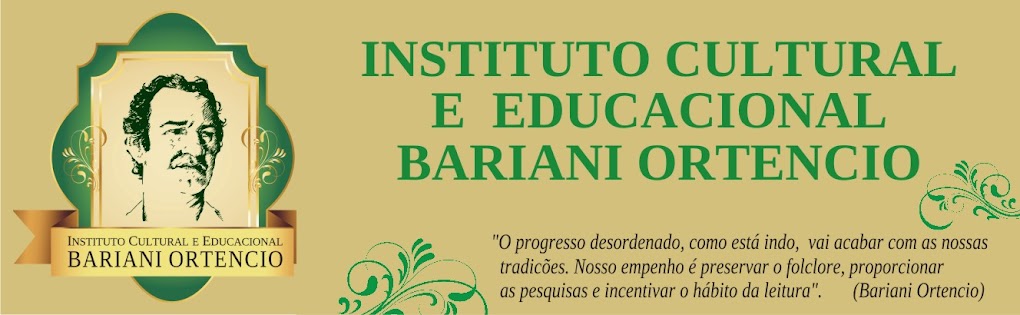 INSTITUTO CULTURAL E EDUCACIONAL BARIANI ORTENCIO