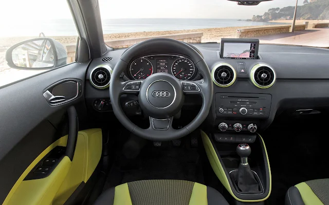 The Audi A1 Sportback interior