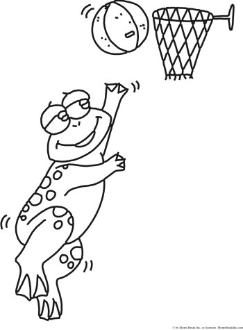 Basketball Coloring Pages Basketball Coloring Pages