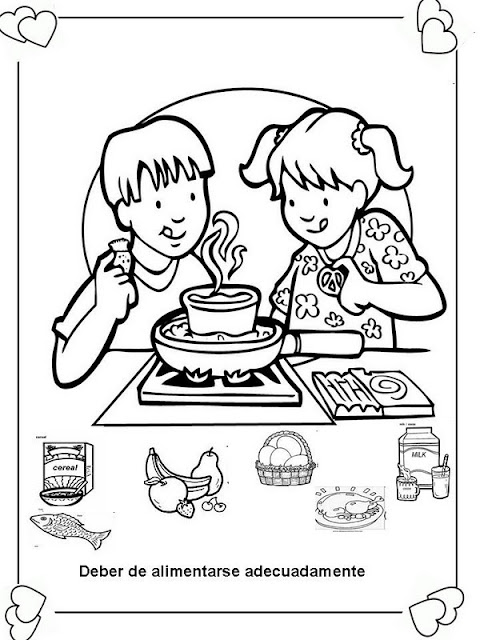 Láminas para Colorear - Coloring Pages: Deberes y Derechos del ... Láminas para Colorear - Coloring Pages: Deberes y Derechos del ...