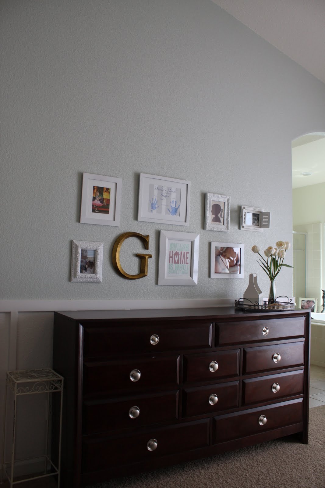 Growing Up Gardner Gallery Wall Master Bedroom DIY Part 4