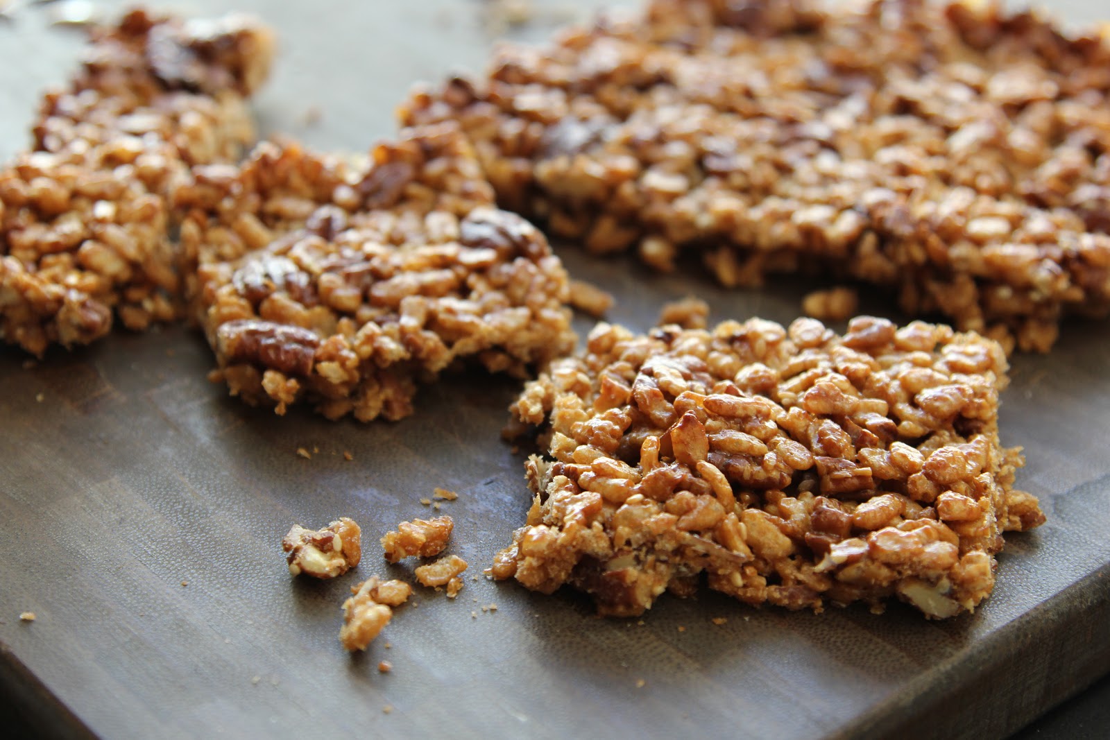 Brown Rice Cereal Bars — Southern Soufflé's