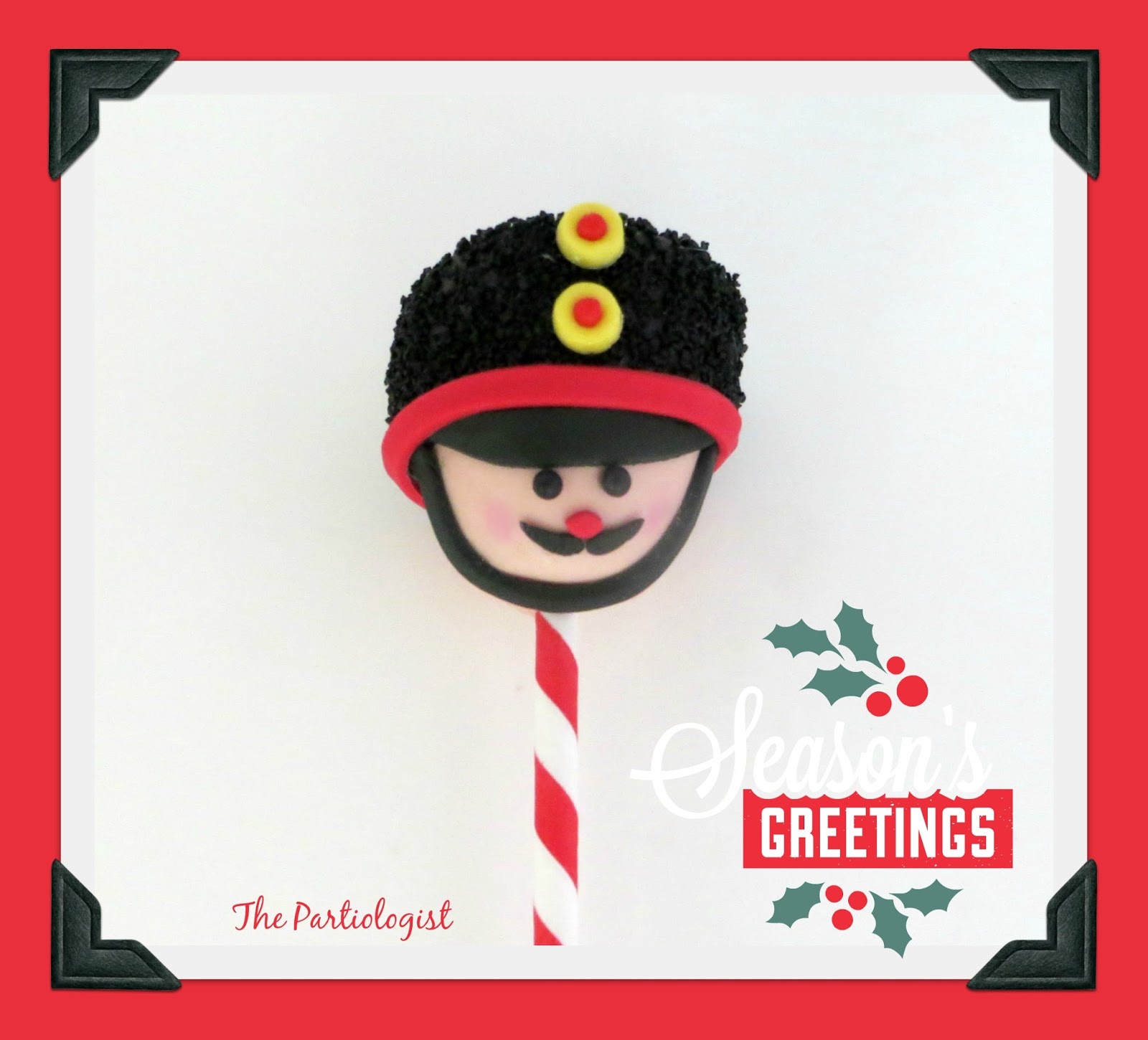 The Partiologist Toy Soldier & Drum Cake Pops!