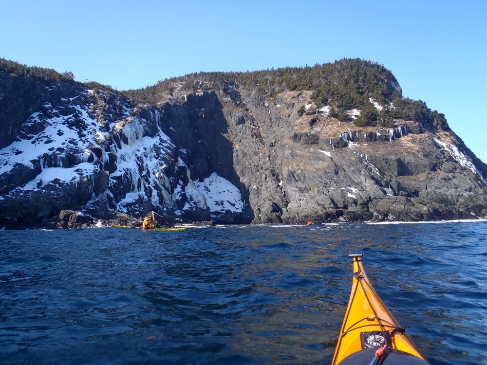 My Newfoundland Kayak Experience Cape Broyle in winter