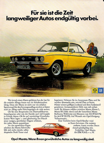Opel Old Ads