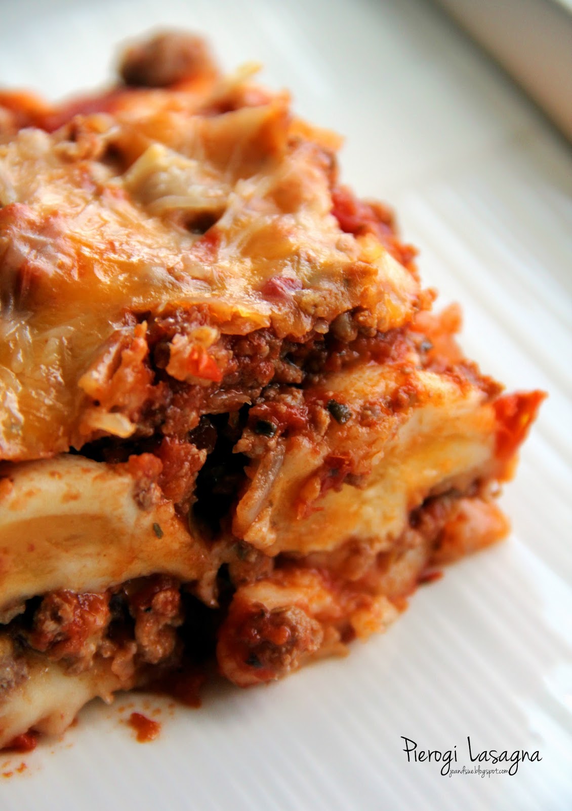 Jo and Sue Pierogi Lasagna