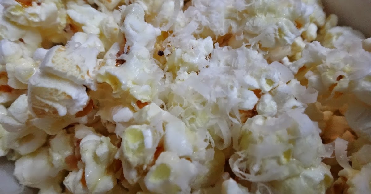 Parmesan Olive Oil Popcorn