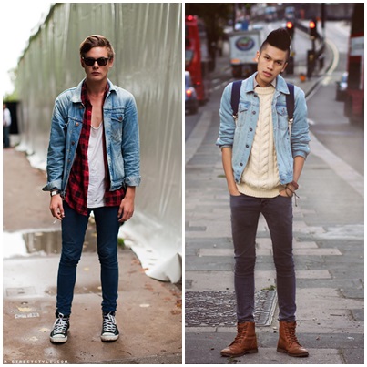 Chanel Fake | Por Bruna S.: For Men: Looks Masculinos com Jaqueta Jeans