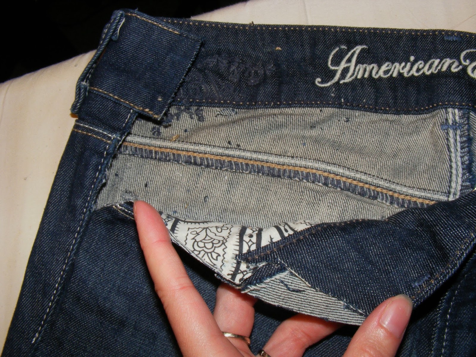 Maternity Makeover How To Turn Regular Jeans Into Maternity Jeans