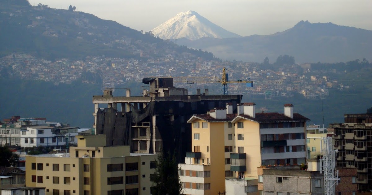 Time Off the Bench WOW, Quito, Ecuador is really high!