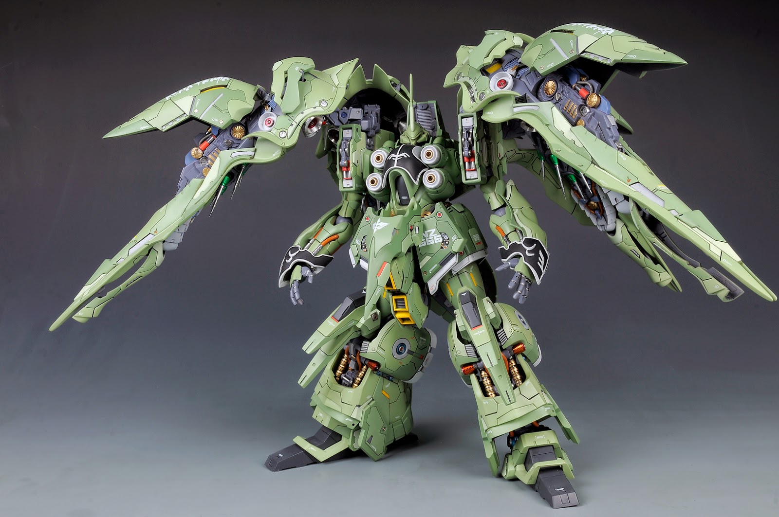 Custom Build Neo Grade 1/100 NZ666 Kshatriya "Detailed" Gundam Kits Collection News and Reviews