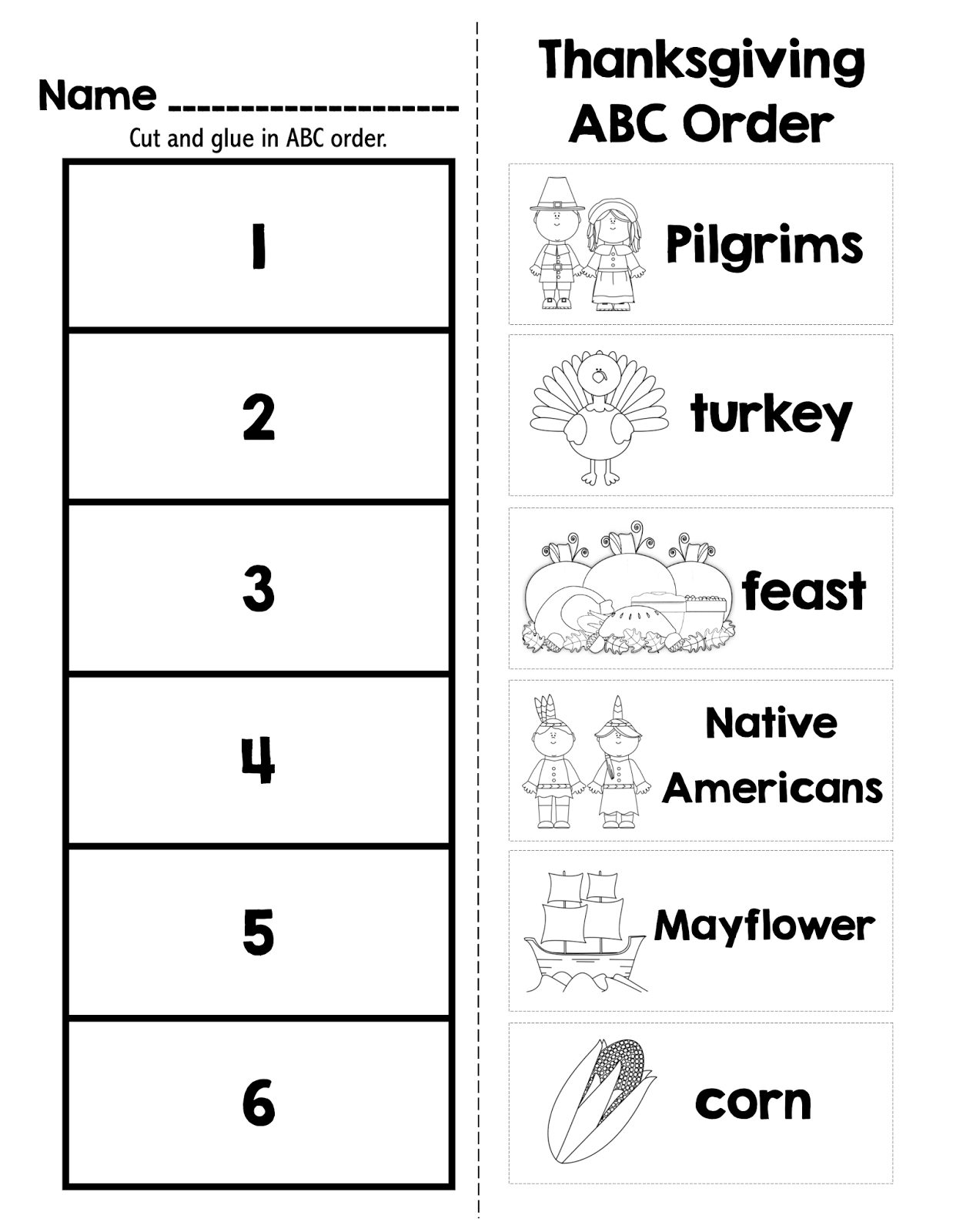 Toddler thanksgiving crafts