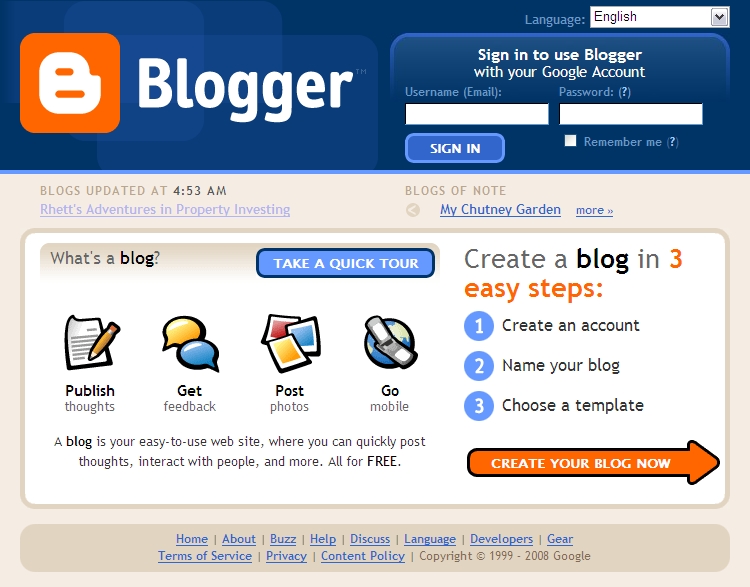 Blogger