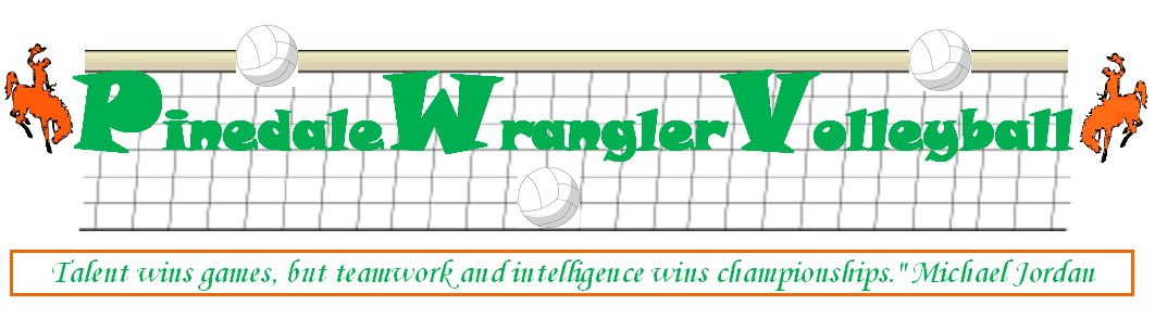 Pinedale Wrangler Volleyball