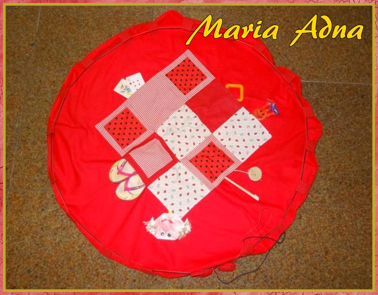 Tapete Patchwork Infantil : Tapete infantil com bolsos Tapete Patchwork Infantil : Tapete infantil com bolsos