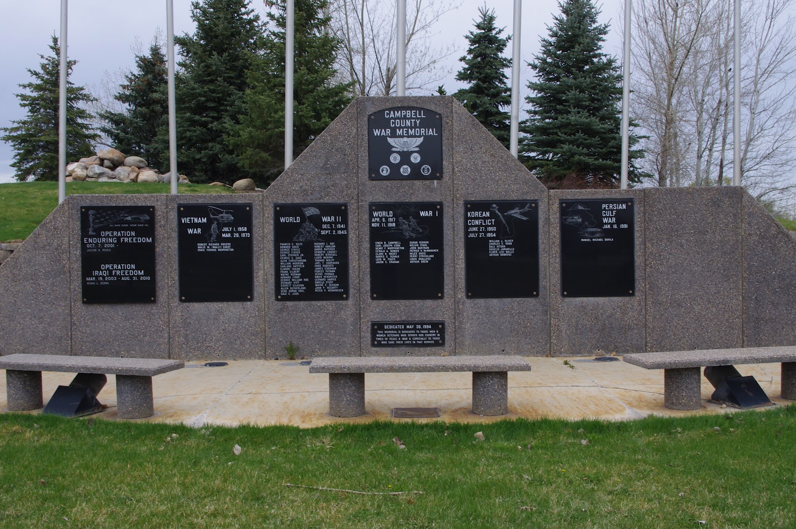 Some Gave All Legacy Park, Gillette Wyoming