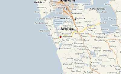 Waiuku Map Tourism City