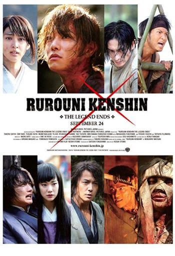 Live-Action Rurouni Kenshin: The Legend Ends' Film Poster Teases Finale -  News - Anime News Network