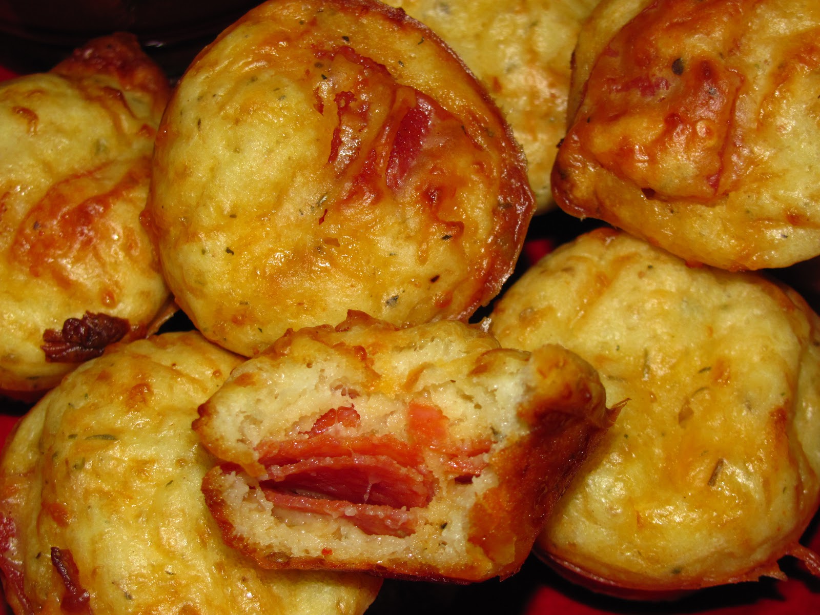 For the Love of Food Pepperoni Pizza Poppers