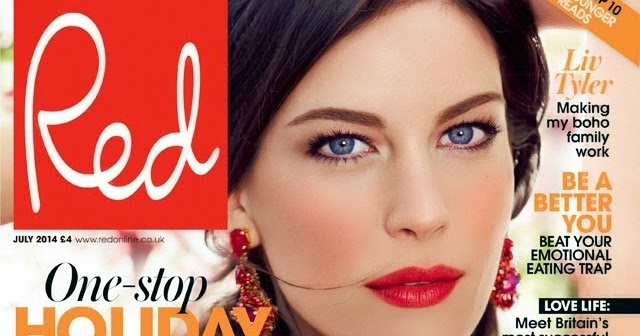 Smartologie: Liv Tyler for Red UK July 2014