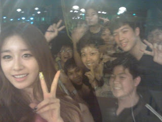 Foto Jiyeon twitter at bus