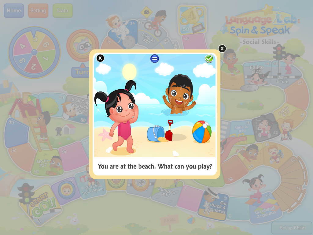 Speech Time Fun Language Lab Spin & Speak Social Skills ((APP